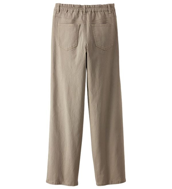 BELLUNA（ベルーナ）の「太すぎなくて「ちょうどいい！」ワイドストレートパンツ（フルレングスパンツ）」｜詳細画像