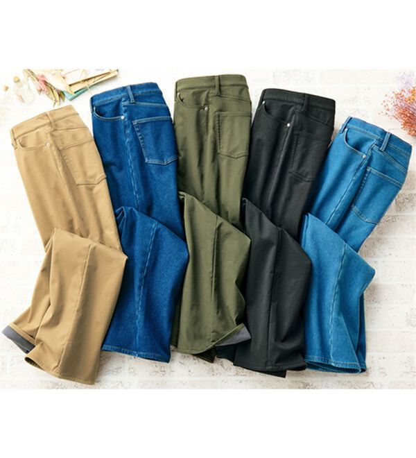 ルフラン（ルフラン）の「防風なのにすっきりラクパンツ（フルレングスパンツ）」｜詳細画像