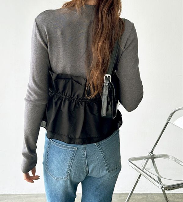 ビスチェドッキングニット - ベルーナ【公式】