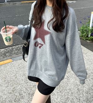 GeeRA（ジーラ）の「スターロゴスウェット（カットソー）」｜詳細画像