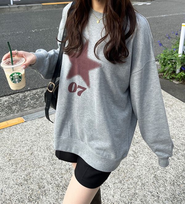 GeeRA（ジーラ）の「スターロゴスウェット（カットソー）」｜詳細画像