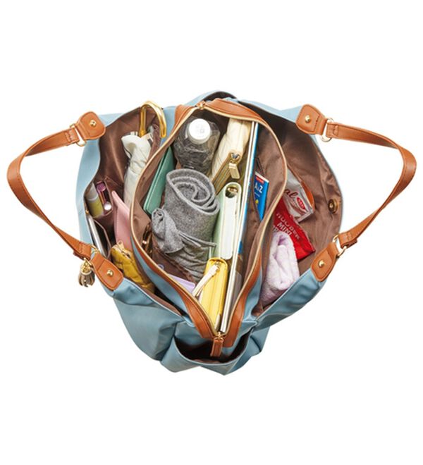 BELLUNA（ベルーナ）の「Ａ４対応１０ポケット大収納トート（トートバッグ）」｜詳細画像