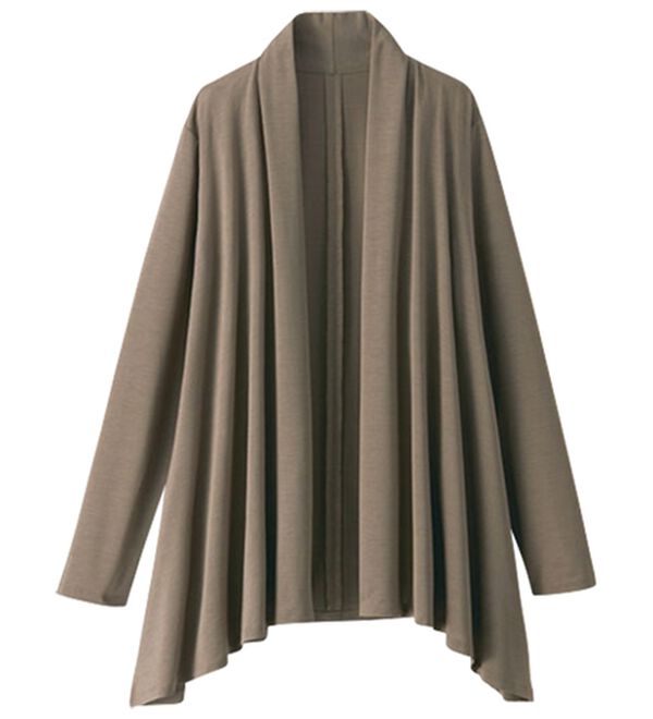 BELLUNA（ベルーナ）の「＜クールスラブ＞ドレープカーディガン（その他カーディガン）」｜詳細画像