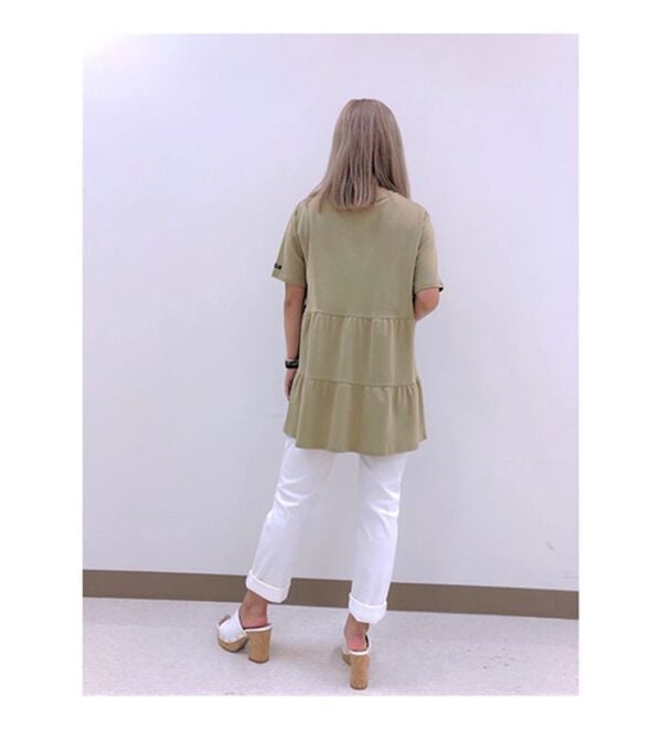 BELLUNA（ベルーナ）の「ヒンヤリ冷感ライトオンスジーンズ（フルレングスパンツ）」｜詳細画像