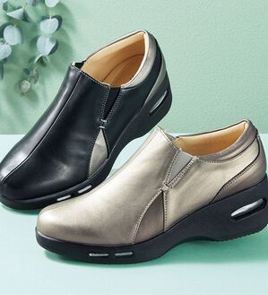 BELLUNA（ベルーナ）の「４Ｅダブルエア切替スリッポンシューズ（スリッポン）」｜詳細画像