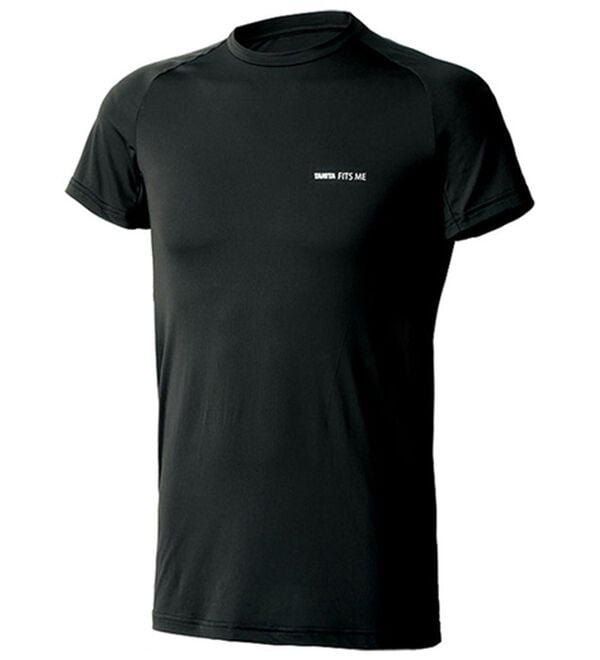 「＜タニタフィッツミー＞ソフトコンプレッション　インナー（メンズ肌着・インナーウェア）」｜ブラック 半袖丸首