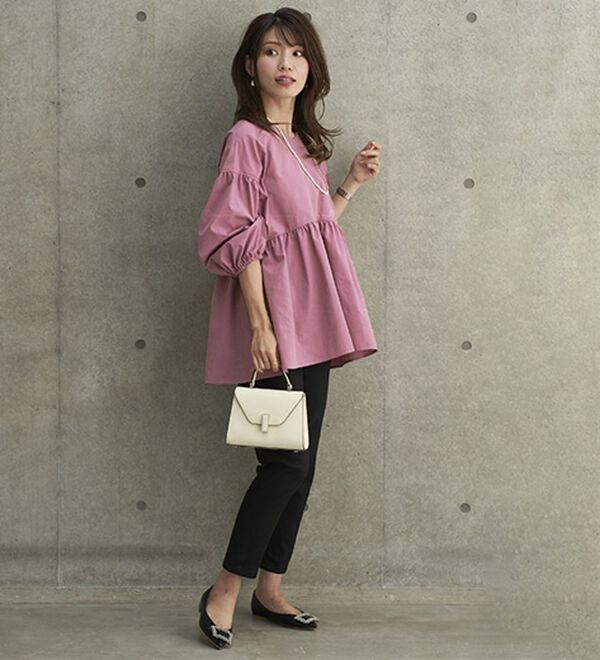 BELLUNA（ベルーナ）の「ペプラムチュニック（チュニック）」｜詳細画像