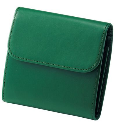 BELLUNA（ベルーナ）の「牛革コインスルーコンパクト機能財布（財布・パスケース）」