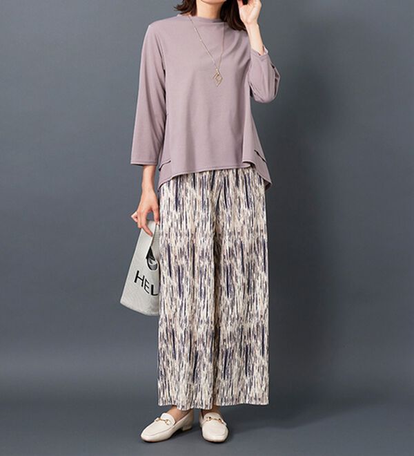 BELLUNA（ベルーナ）の「美人顔バックフレアーブラウス（ブラウス）」｜詳細画像