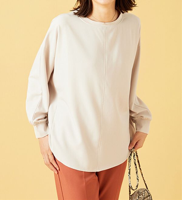 美品✨AURALEE プルオーバー　ドルマン　カットソー 楽天市場】Le minor ルミノア コットン ドルマン ワイド