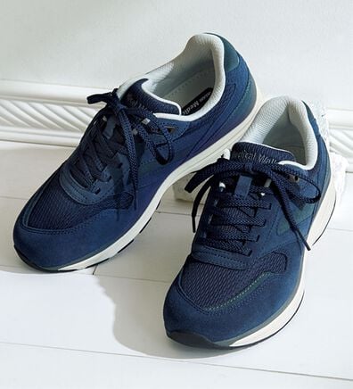 BELLUNA（ベルーナ）の「アサヒメディカルウォーク牛革ベロア靴（スニーカー）」