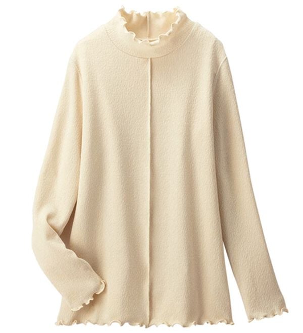 ルフラン（ルフラン）の「【３色組】メロウ使いプルオーバー（カットソー）」｜詳細画像