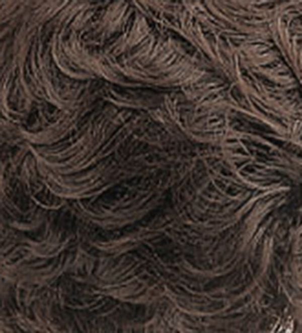 「人毛１００％長めヘアピース（セミロングタイプ）（ウィッグ・ヘアピース・エクステ）」｜栗色