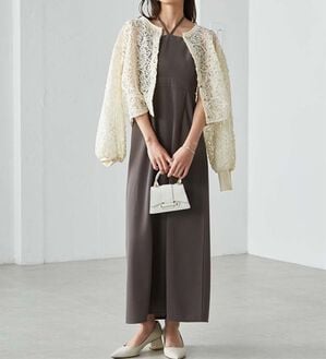 RANAN（ラナン）の「ホルターネックキャミワンピース（その他ワンピース）」｜チャコールＩ