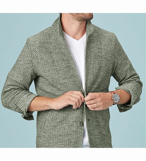 「＜コムルヴァン・オム＞男前！スタンドジャケット（メンズジャケット）」｜詳細画像