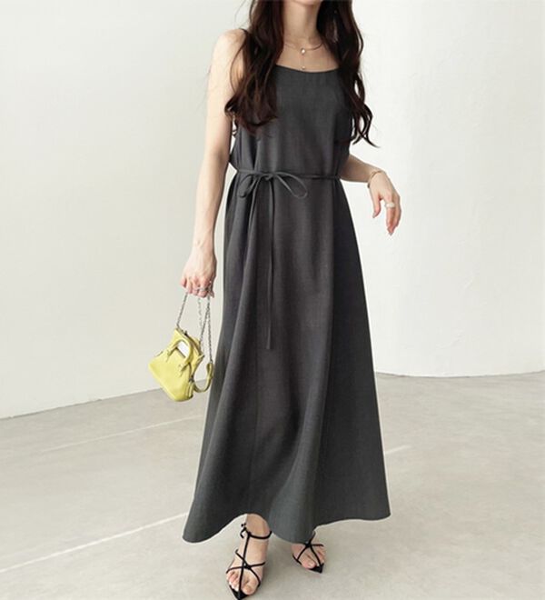 GeeRA（ジーラ）の「リネンライクロングキャミワンピース（その他ワンピース）」｜詳細画像