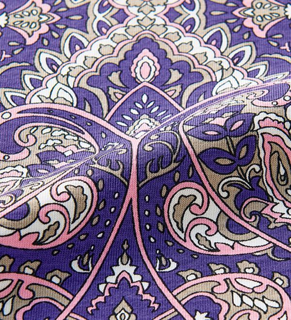 ルフラン（ルフラン）の「【２着組】綿１００％華やぎトラベルパジャマ（パジャマ・ルームウェア）」｜詳細画像