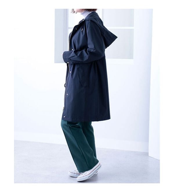 BELLUNA（ベルーナ）の「防風はっ水ロング丈マウンテンパーカー（ロングコート）」｜詳細画像