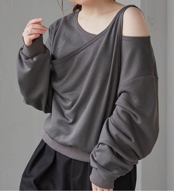 RANAN（ラナン）の「レイヤードデザインスウェット（トレーナー・スウェット）」｜詳細画像