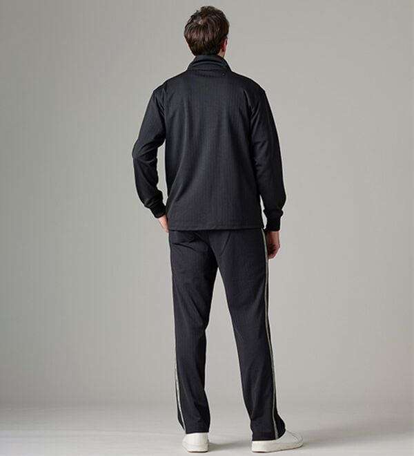 「＜ダンロップ・リファインド＞新オールシーズン活躍ジャージスーツ（メンズルームウェア）」｜詳細画像