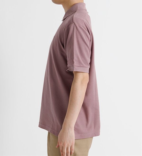 「＜アーノルド　パーマー＞ワンポイント刺しゅう鹿の子ポロシャツ（長袖・半袖）（メンズポロシャツ）」｜詳細画像