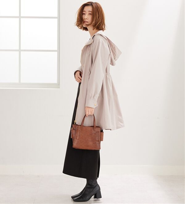 BELLUNA（ベルーナ）の「【新色追加】防風＆はっ水加工マウンテンパーカー（ハーフコート）」｜詳細画像