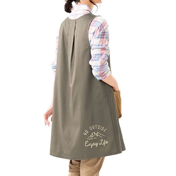ルフラン（ルフラン）の「アウトドアにも活躍！燃え広がりにくい素材のエプロン（エプロン）」｜詳細画像