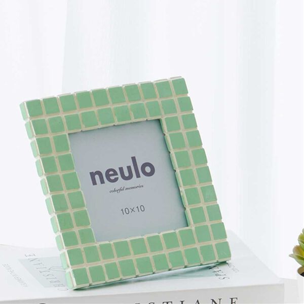 iellio（イエリオ）の「ｎｅｕｌｏ　チェック・フォトフレーム（インテリア雑貨）」｜詳細画像