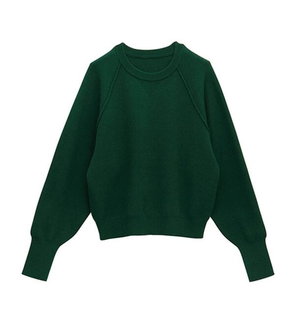 RANAN（ラナン）の「パチパチしにくい！大人のきれいめトレーナーニット（ニット・セーター）」｜詳細画像