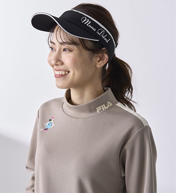 BELLUNA（ベルーナ）の「【Ｄｉｓｎｅｙ／ＦＩＬＡ】ダンボールニットスリットプルオーバー（カットソー）」｜詳細画像