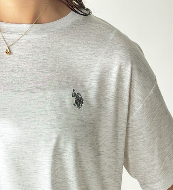 GeeRA（ジーラ）の「【Ｕ．Ｓ．　ＰＯＬＯ　ＡＳＳＮ．】スラブシアーTシャツ（Tシャツ）」｜詳細画像
