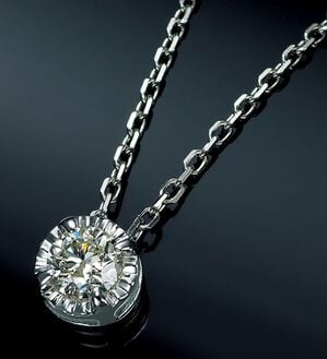 ルフラン（ルフラン）の「１８金スパークルダイヤペンダント（ネックレス・ペンダント）」｜1