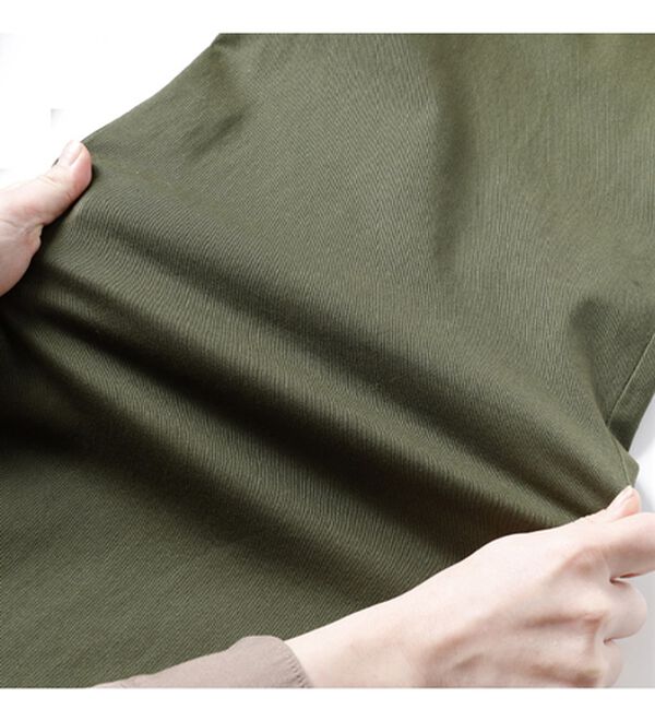 GeeRA（ジーラ）の「コットンワイドベイカーパンツ（フルレングスパンツ）」｜詳細画像