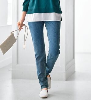 BELLUNA（ベルーナ）の「【Ｐｒｉｍａ　Ｆｉｔ　Ｐａｎｔｓ】美ストレッチ素材レギンスパンツ（スパッツ・レギンス）」｜ケミカル