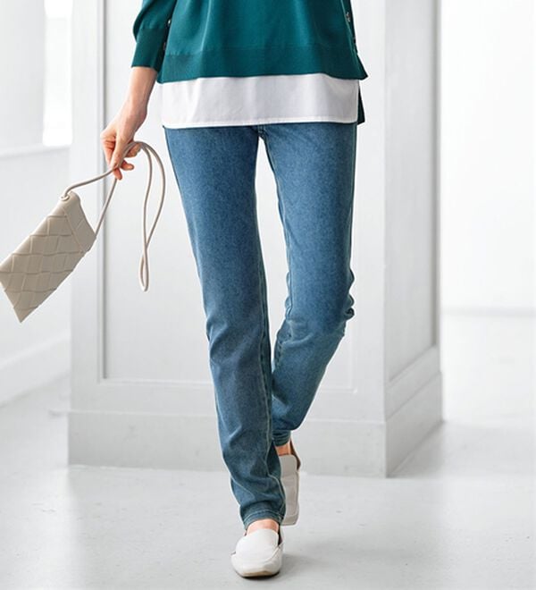 BELLUNA（ベルーナ）の「【Ｐｒｉｍａ　Ｆｉｔ　Ｐａｎｔｓ】美ストレッチ素材レギンスパンツ（スパッツ・レギンス）」｜ケミカル