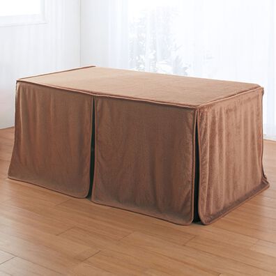 「ダイニングこたつ用あったか中掛毛布（こたつ布団）」