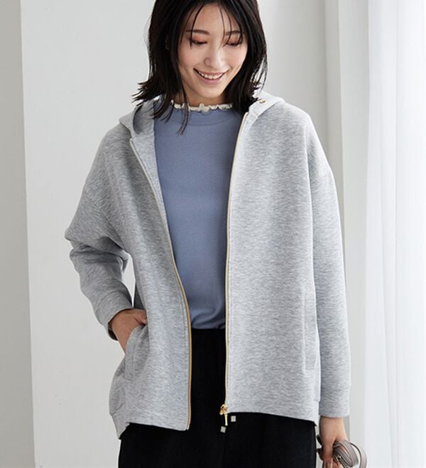 BELLUNA（ベルーナ）の「重ね着風フリル衿プルオーバー（カットソー）」｜詳細画像