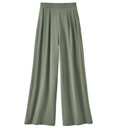 LAVIENNE（ラヴィエンヌ）の「レギンス付あったかワイドパンツ（その他パンツ）」