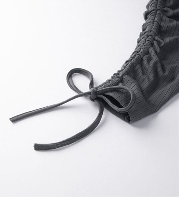 YU'NOW（ユナウ）の「リブルームウエア３点セット（パジャマ・ルームウェア）」｜詳細画像