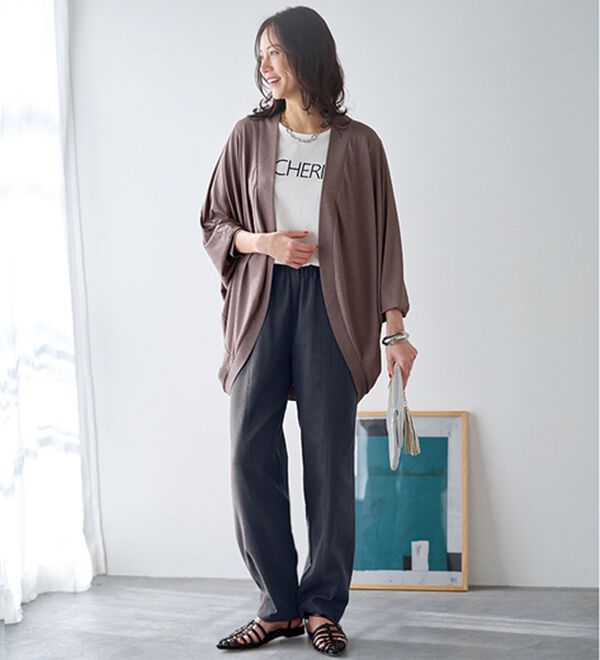 BELLUNA（ベルーナ）の「綿１００％プリントＴシャツ（Tシャツ）」｜詳細画像