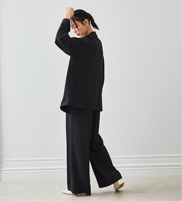 RANAN（ラナン）の「ジャケット＆サロペットドレスセット（パンツスーツ）」｜詳細画像