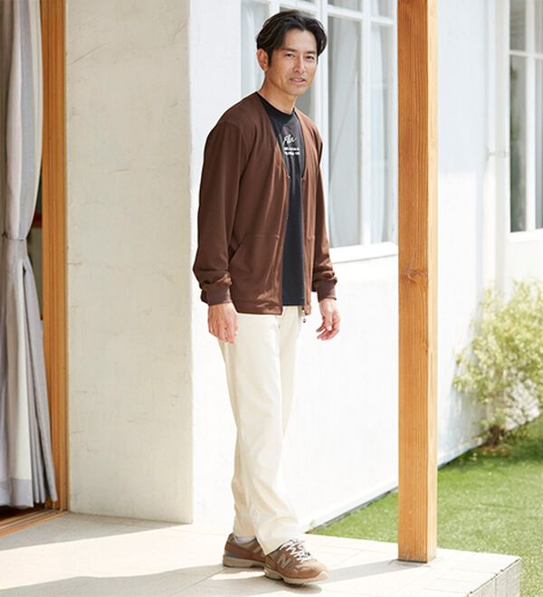 「＜フィラ＞ミラノリブカーデ＆Ｔシャツ（メンズＴシャツ）」｜詳細画像