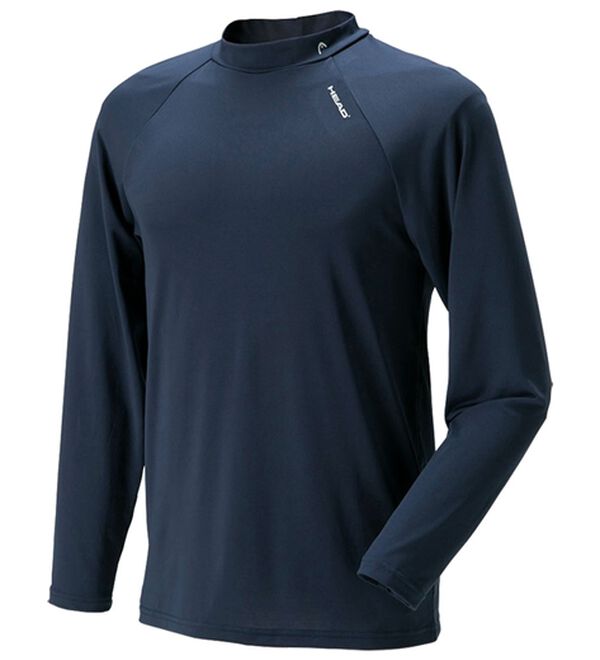 「＜ヘッド＞お買得！接触冷感コンプレッションインナー（メンズスポーツウェア（トップス））」｜ネイビー