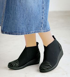 ルフラン（ルフラン）の「快適ストレッチ４Ｅアンクルシューズ（スニーカー）」｜詳細画像