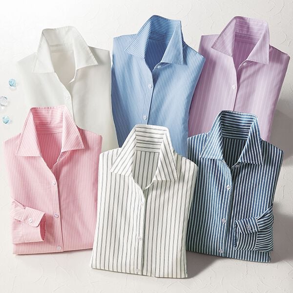 BELLUNA（ベルーナ）の「洗える！ストレッチイージケアシャツ（シャツ）」｜詳細画像