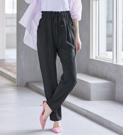 RANAN（ラナン）の「リラックスタックテーパードパンツ（フルレングスパンツ）」