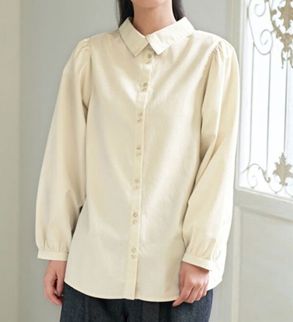 BELLUNA（ベルーナ）の「綿１００％万能ブラウス（ブラウス）」｜詳細画像