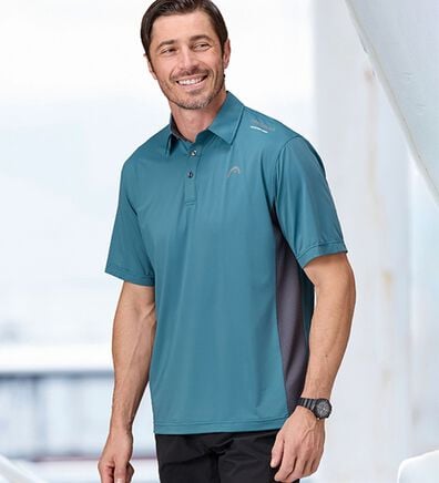 「＜ヘッド＞強冷感クールポロシャツ（メンズポロシャツ）」