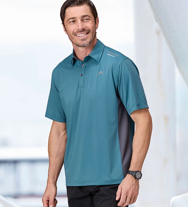 「＜ヘッド＞強冷感クールポロシャツ（メンズポロシャツ）」｜詳細画像