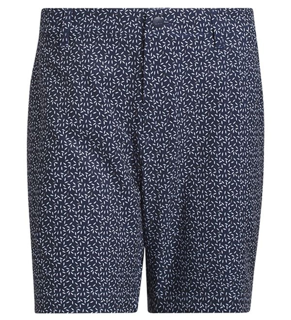 「ａｄｉｄａｓ　ゴルフ　スモールリーフ　プリントショートパンツ（メンズハーフパンツ）」｜詳細画像